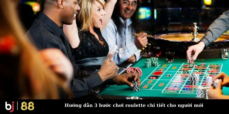 Hướng dẫn 3 bước chơi roulette chi tiết cho người mới 